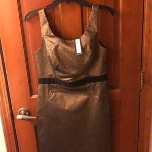 Black and gold sheath dress New Years Party dress